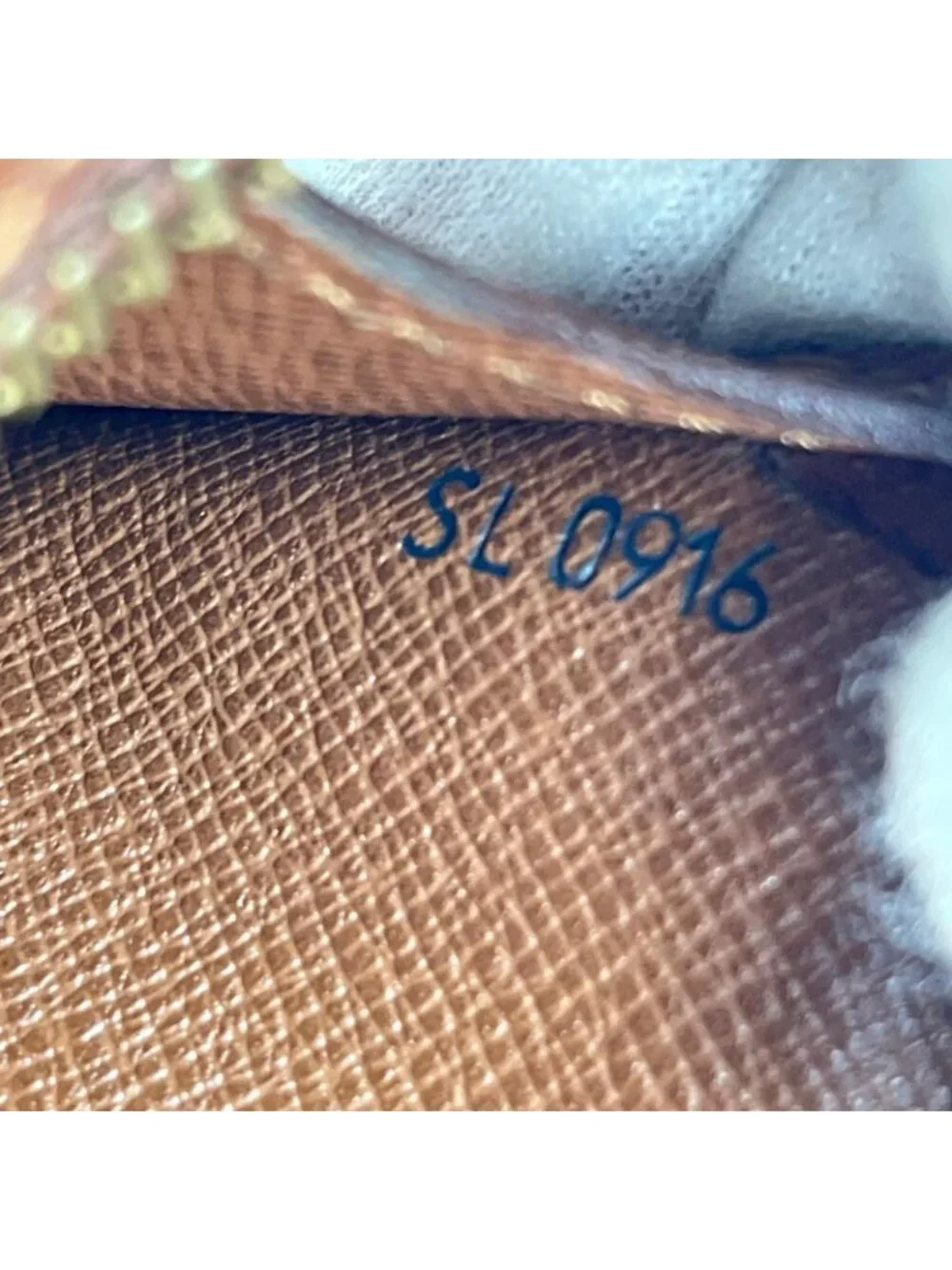 Louis Vuitton Monogram Pochette Homme Second Bag Brown